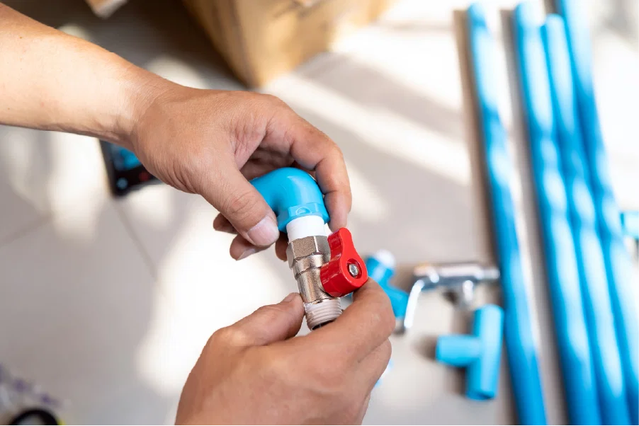 Cowboy Plumbing project